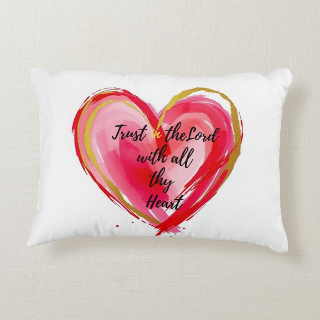 Maßgeschneidertes Polyester Akzent Kissen 16" x 12 (Rückseite)