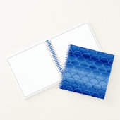 Maßgeschneidertes preußisches Muster für die Blauf Notizblock (Innenseite)