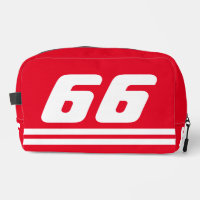 Maßgeschneidertes Red Auto Racing Sporttoiletasche