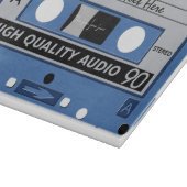 Maßgeschneidertes Retro Casette Tape-Schneidbrett Schneidebrett (Ecke)