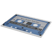 Maßgeschneidertes Retro Casette Tape-Schneidbrett Schneidebrett (Ecke)