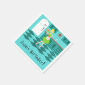 Maßgeschneidertes Retro-Küchenpapier Napkins Serviette (Ecke)