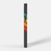 Maßgeschneidertes Retro Phone Case Minimalistische iPhone Hülle (Rechte Seite)