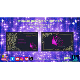 Maßgeschneidertes rosa Gold-Elegant-Template 12 Visitenkarte