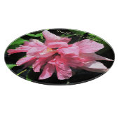 Maßgeschneidertes Rundglas-Schneidbrett/Trivet 12" Schneidebrett (Ecke)