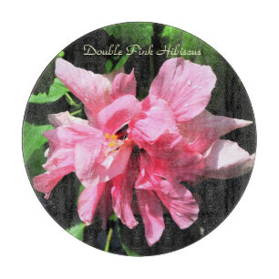 Maßgeschneidertes Rundglas-Schneidbrett/Trivet 12" Schneidebrett