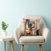 Maßgeschneidertes rustikales Bauernhaus Laternenla Kissen (Stuhl )