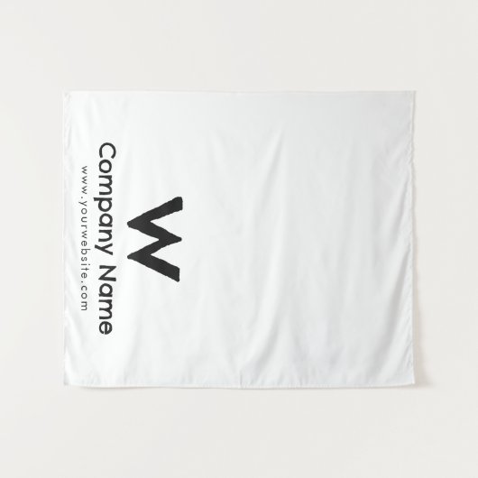 Maßgeschneidertes Rustikales Business Table Runner Wandteppich (Vorderseite (Horizontal))