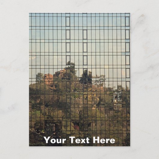 Maßgeschneidertes Santiago, Chile Reflektion Postc Postkarte (Vorderseite)