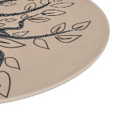 Maßgeschneidertes Schneidebrett mit Baum (Ecke)