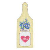 Maßgeschneidertes Schnittboard mit Bluebonnets Schneidebrett (Vorderseite)