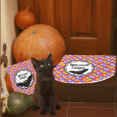 Maßgeschneidertes Schwarz-Bat aus Candy Fußmatte