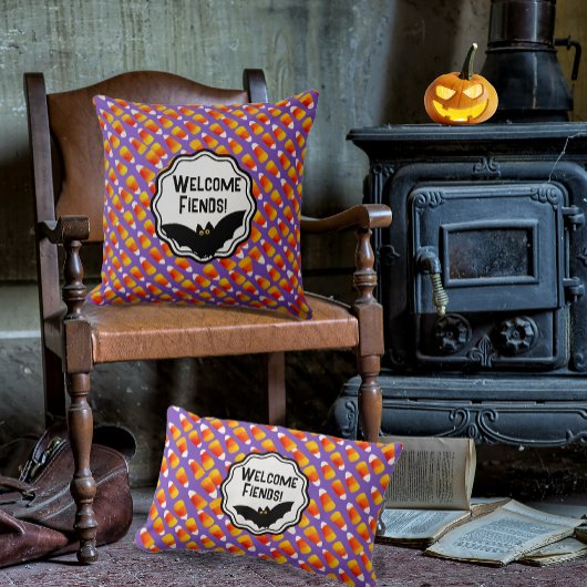 Maßgeschneidertes Schwarz-Bat aus Candy Kissen