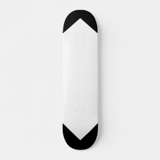 Maßgeschneidertes schwarz-weißes Muster Skateboard