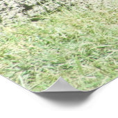 Maßgeschneidertes Schwarzbärenposter Poster (Ecke)