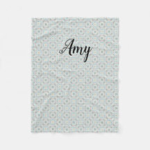 Maßgeschneidertes Seashell Muster Fleece Blanket