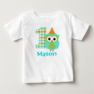 Maßgeschneidertes Shirt zum ersten Geburtstag eine