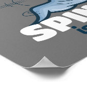 Maßgeschneidertes Spinning ist mein Hobby Poster (Ecke)