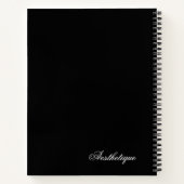 Maßgeschneidertes Spiralnotebook Notizblock (Rückseite)