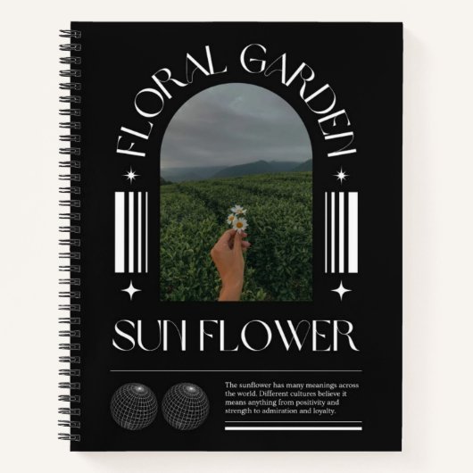 Maßgeschneidertes Spiralnotebook Notizblock (Vorderseite)