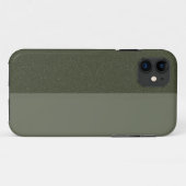 Maßgeschneidertes Split Matte + Textured Green iPh Case-Mate iPhone Hülle (Rückseite (Horizontal))