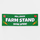 Maßgeschneidertes Standbanner Banner (Horizontal)