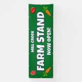 Maßgeschneidertes Standbanner Banner (Vertikal)