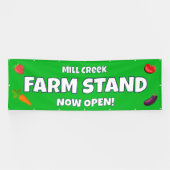 Maßgeschneidertes Standbanner Banner (Horizontal)