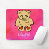 Maßgeschneidertes Teddybärspielzeug Mousepad (Mit Mouse)