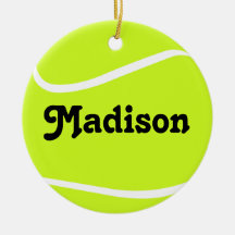 Maßgeschneidertes Tennisball Weihnachtsgeschenk