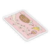 Maßgeschneidertes Tortoise Ostermagnet Magnet (Rechte Seite)