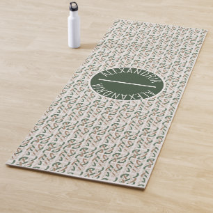 Maßgeschneidertes traditionelles keltisches Muster Yogamatte