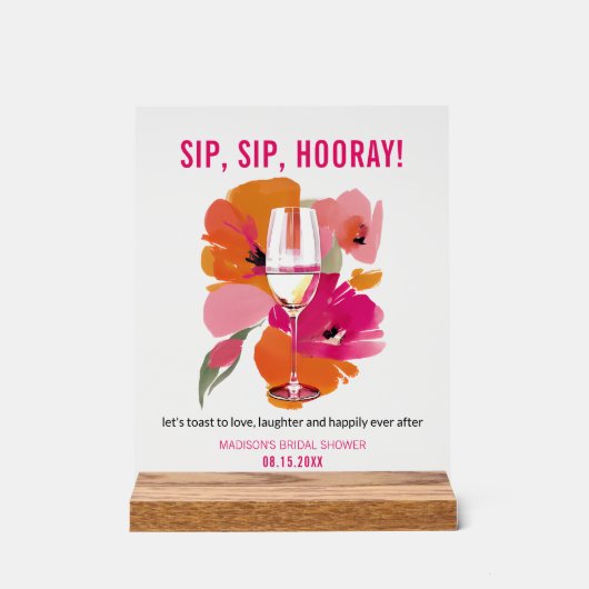 Maßgeschneidertes transparentes Acrylzeichen Acrylschild (Vorderseite)