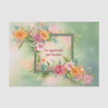 Maßgeschneidertes Tropengewebpapier