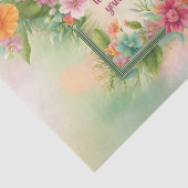 Maßgeschneidertes Tropengewebpapier Seidenpapier (Ausschnitt)