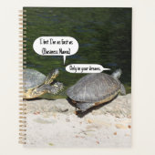 Maßgeschneidertes Turtles-Notebook Planer (Vorderseite)
