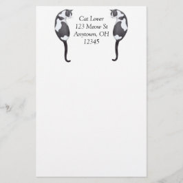 Maßgeschneidertes Tuxedo Cats Stationery Briefpapier