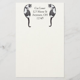 Maßgeschneidertes Tuxedo Cats Stationery Briefpapier
