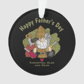 Maßgeschneidertes und Personalisiertes Handyman Ga Ornament (Vorderseite)