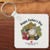 Maßgeschneidertes und Personalisiertes Handyman Ga Schlüsselanhänger (Vorderseite)