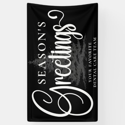 Maßgeschneidertes Unternehmen Beruflich Weihnachts Banner (Vertikal)