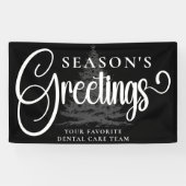 Maßgeschneidertes Unternehmen Beruflich Weihnachts Banner (Horizontal)