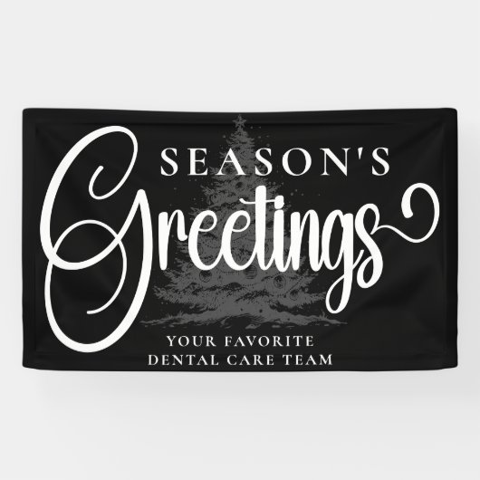 Maßgeschneidertes Unternehmen Beruflich Weihnachts Banner (Horizontal)