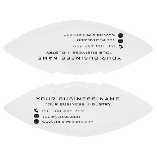 Maßgeschneidertes Unternehmen Förderung Personalis Football (Paneele)