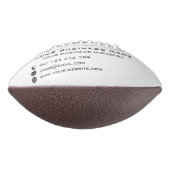 Maßgeschneidertes Unternehmen Förderung Personalis Football (Gedreht 90)