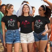 Maßgeschneidertes Vampire Bride Bachelorette Hen P T-Shirt