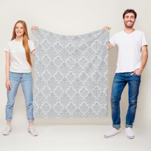 Maßgeschneidertes Vintages Blumenmuster Fleecedecke