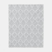 Maßgeschneidertes Vintages Blumenmuster Fleecedecke (Vorderseite)