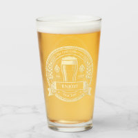 Maßgeschneidertes Vintages Glas - Personalisiert g