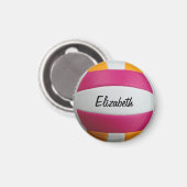 Maßgeschneidertes Volleyball-Magnet Magnet (Vorderseite/Rückseite)